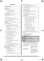 Preview for 2 page of Daikin CTXJ25TVMAK Operation Manual