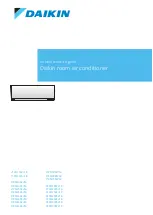 Daikin CTXM15R2V1B Installer'S Reference Manual preview