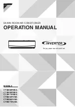 Daikin CTXM50RVMA Operation Manual preview