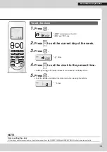 Предварительный просмотр 11 страницы Daikin CTXM50RVMA Operation Manual