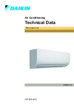 Daikin CTXS15K Technical Data Manual preview