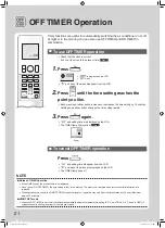 Preview for 22 page of Daikin CTXS15K2V1B Operation Manual