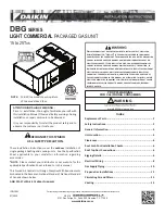 Daikin DBG Series General Information Manual предпросмотр