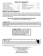 Preview for 2 page of Daikin DBG Series Service Instructions Manual