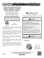 Daikin DC96SN Installation Instructions Manual preview