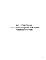 Предварительный просмотр 93 страницы Daikin DCH048 SERIES Service Instructions Manual