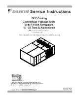 Предварительный просмотр 96 страницы Daikin DCH048 SERIES Service Instructions Manual