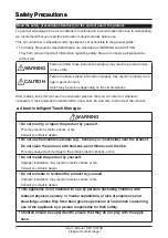 Preview for 2 page of Daikin DCM601A51 User Manual