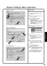 Предварительный просмотр 65 страницы Daikin DCS601C51 Operation Manual