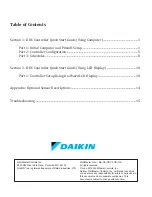 Preview for 2 page of Daikin DDC Quick Start Manual