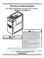 Preview for 1 page of Daikin DM80SE Service Instructions Manual