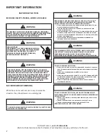 Preview for 2 page of Daikin DP14UM Service Instructions Manual