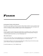 Предварительный просмотр 122 страницы Daikin DPS005 Installation And Maintenance Manual