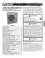 Preview for 105 page of Daikin DX17VSS series Installation Instructions Manual