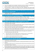 Preview for 52 page of Daikin DZK Series Installation Manual