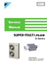 Предварительный просмотр 1 страницы Daikin E Series Service Manual