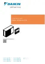 Предварительный просмотр 1 страницы Daikin EBLA09D V3 Series Installer'S Reference Manual