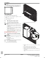 Preview for 36 page of Daikin EBLQ05+07CAV3 Installer'S Reference Manual