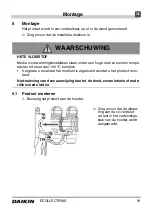 Предварительный просмотр 61 страницы Daikin ECOLLECTRMX Operating Instructions Manual