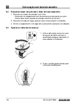 Предварительный просмотр 96 страницы Daikin ECOLLECTRMX Operating Instructions Manual