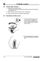 Предварительный просмотр 112 страницы Daikin ECOLLECTRMX Operating Instructions Manual