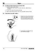 Предварительный просмотр 128 страницы Daikin ECOLLECTRMX Operating Instructions Manual