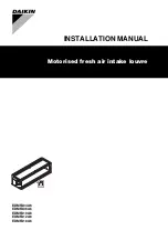 Daikin EDMFA04A6 Installation Manual preview