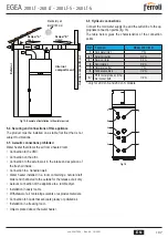 Предварительный просмотр 17 страницы Daikin EGEA 200 LT User, Installation, And Maintenance Manual