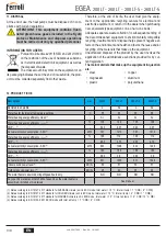 Предварительный просмотр 40 страницы Daikin EGEA 200 LT User, Installation, And Maintenance Manual