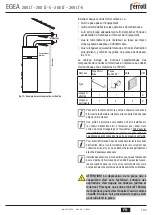 Предварительный просмотр 60 страницы Daikin EGEA 200 LT User, Installation, And Maintenance Manual