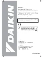 Preview for 32 page of Daikin EK2MV2B10C5 Installation Manual