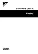 Daikin EKBMSMBA Installation Manual preview
