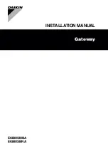 Preview for 1 page of Daikin EKBMSMBA Installation Manual