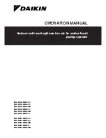 Daikin EKHBH016BB3V3 Operation Manual предпросмотр