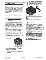 Предварительный просмотр 11 страницы Daikin EKHHP300AA2V3 Installation And Operating Instructions Manual