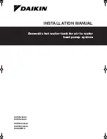 Предварительный просмотр 1 страницы Daikin EKHTS200AC Installation Manual