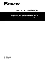 Daikin EKHTSU200AA Installation Manual предпросмотр