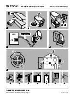 Preview for 2 page of Daikin EKRSCA1 Installation Manual