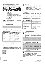 Preview for 4 page of Daikin Emura FTXJ-MW Installation Manual