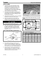 Предварительный просмотр 6 страницы Daikin Enfinity CCH Installation And Maintenance Manual