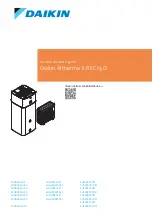 Предварительный просмотр 1 страницы Daikin ERGA04EAV37 Installer'S Reference Manual