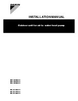 Daikin ERHQ006BAV3 Installation Manual предпросмотр