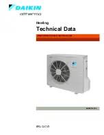 Предварительный просмотр 1 страницы Daikin ERLQ-CV3 Technical Data Manual