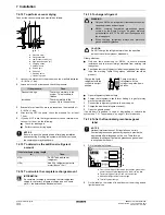 Предварительный просмотр 34 страницы Daikin ERLQ004CA Installer'S Reference Manual