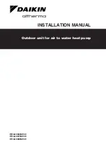 Daikin ERLQ006BAV39 Installation Manual preview