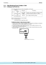 Предварительный просмотр 110 страницы Daikin ERQ Service Manual