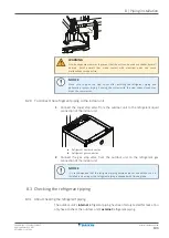 Предварительный просмотр 103 страницы Daikin ERRA08-12EW1 Installer'S Reference Manual