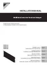 Daikin ESRH02A6 Installation Manual preview