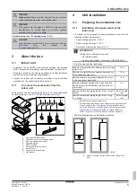 Предварительный просмотр 5 страницы Daikin ETBH12EF6V Installation Manual