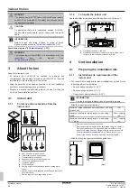 Предварительный просмотр 4 страницы Daikin ETVX12E9W Installation Manual